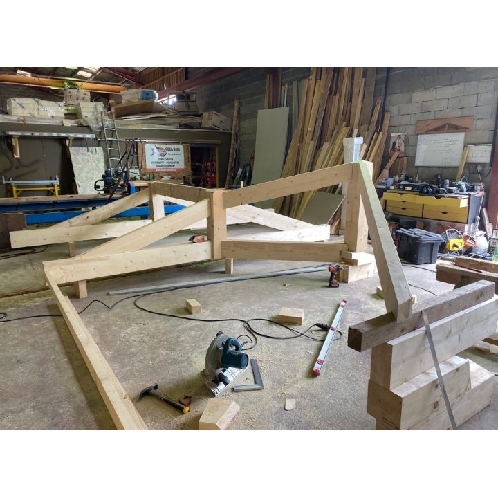 Créations de charpentes en bois